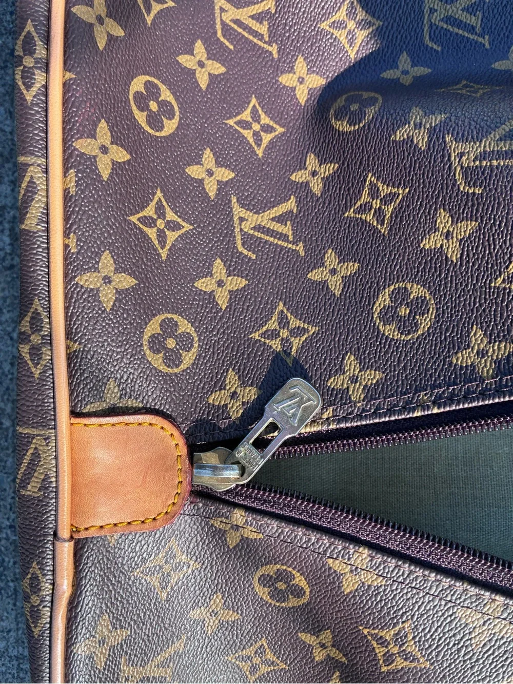 Louis Vuitton Brown Monogram Travel Garment Bag